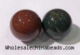 CDN1212 40mm round india agate decorations wholesale