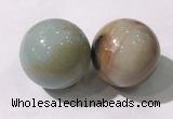 CDN1253 40mm round amazonite decorations wholesale