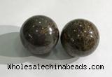 CDN1278 40mm round tiger skin jasper decorations wholesale