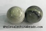 CDN1303 40mm round jasper decorations wholesale