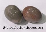 CDN1386 35*45mm egg-shaped jasper decorations wholesale