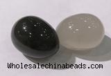 CDN1413 35*45mm egg-shaped jasper decorations wholesale