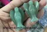 CDN480 30*40mm angel green aventurine decorations wholesale