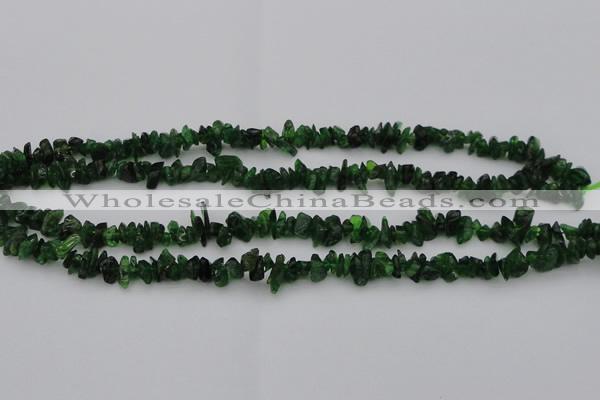 CDP76 15.5 inches 4*6mm - 5*8mm diopside chips gemstone beads