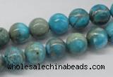 CDS03 16 inches 10mm round dyed serpentine jasper beads wholesale