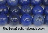 CDU343 15.5 inches 10mm round blue dumortierite beads wholesale