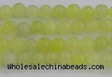 CEJ200 15.5 inches 4mm round lemon jade beads wholesale