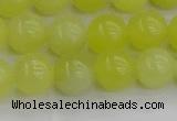 CEJ202 15.5 inches 8mm round lemon jade beads wholesale