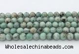 CEM53 15.5 inches 10mm round emerald gemstone beads wholesale