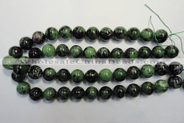 CEP102 15.5 inches 16mm round epidote gemstone beads