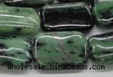 CEP18 15.5 inches 18*25mm rectangle epidote gemstone beads