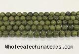 CEP204 15.5 inches 12mm round epidote gemstone beads wholesale