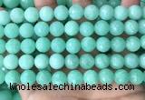 CEQ313 15.5 inches 10mm faceted round green sponge quartz beads