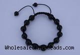 CFB503 10mm round candy jade beads adjustable bracelet wholesale