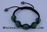 CFB517 12mm round aventurine beads adjustable bracelet wholesale