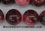 CFE10 15.5 inches 13mm round natural Brazilian fowlerite beads