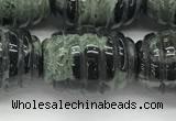 CFG1510 15.5 inches 15*20mm carved rice kambaba jasper beads