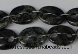 CFG296 15.5 inches 15*20mm carved oval kambaba jasper beads