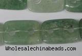 CFG330 15.5 inches 18*25mm carved rectangle Indian aventurine beads