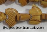 CFG795 12.5 inches 14*18mm carved animal grain stone beads