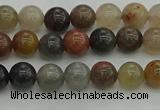 CFJ200 15.5 inches 4mm round fancy jasper beads wholesale