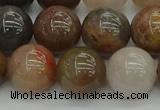 CFJ204 15.5 inches 12mm round fancy jasper beads wholesale