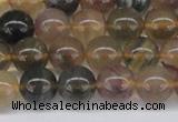 CFL1104 15.5 inches 12mm round yellow fluorite gemstone beads