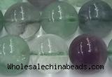 CFL1137 15.5 inches 10mm round fluorite beads wholesale