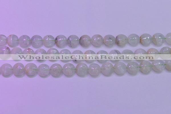 CFL1208 15.5 inches 10mm flat round green fluorite gemstone beads