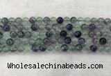 CFL1451 15.5 inches 6mm round fluorite beads wholesale