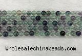 CFL1461 15.5 inches 6mm round A grade fluorite gemstone beads