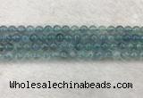 CFL1515 15.5 inches 6mm round blue fluorite gemstone beads