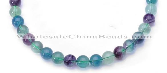 CFL17 16mm A- grade round natural fluorite stone beads Wholesale