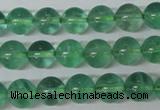 CFL613 15.5 inches 10mm round A grade green fluorite beads wholesale