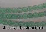 CFL851 15.5 inches 6mm round green fluorite gemstone beads