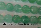 CFL854 15.5 inches 12mm round green fluorite gemstone beads