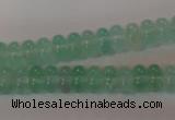 CFL858 15.5 inches 5*8mm rondelle green fluorite gemstone beads