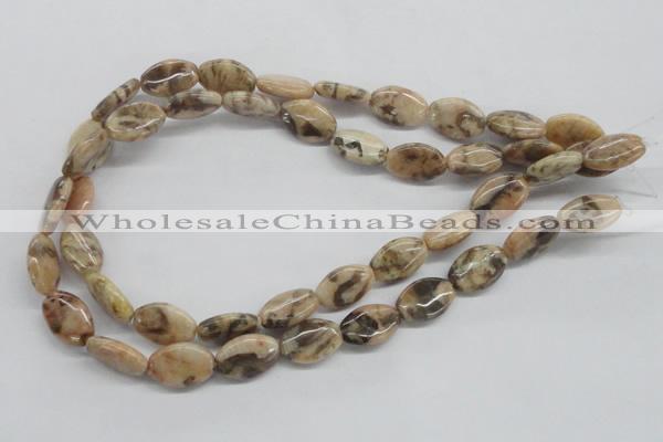 CFS09 15.5 inches 13*18mm oval natural feldspar gemstone beads