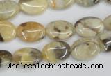 CFS210 15.5 inches 12*16mm oval natural feldspar gemstone beads