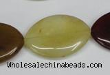 CFW139 15.5 inches 22*30mm marquise flower jade gemstone beads