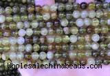 CGA700 15.5 inches 6mm round green garnet beads wholesale