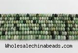 CGA720 15.5 inches 4*6mm rondelle hydrogrossular gemstone beads