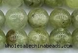 CGA846 15 inches 8mm round green garnet beads