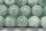 CGA901 15.5 inches 6mm round green angel skin gemstone beads