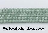 CGA912 15.5 inches 8mm faceted round green angel skin beads wholesale