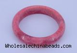 CGB200 Inner diameter 50mm fashion dyed rhodochrosite gemstone bangle