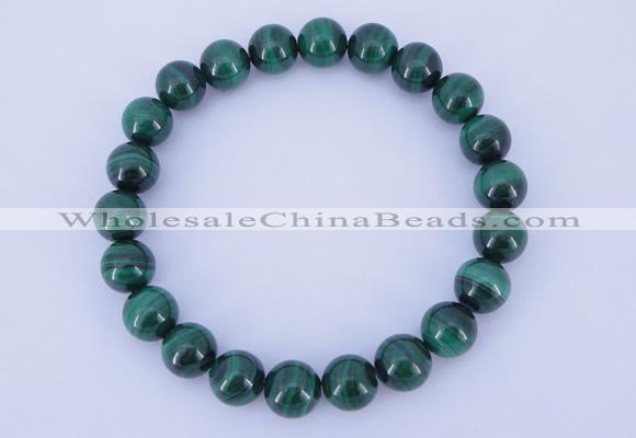 CGB219 2pcs 7.5 inches 12mm natural malachite gemstone bracelets