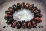 CGB3018 7.5 inches 6*22mm rondelle agate bracelet wholesale