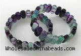 CGB3108 7.5 inches 8*15mm oval agate gemstone bracelets