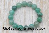 CGB5354 10mm, 12mm round peafowl agate beads stretchy bracelets